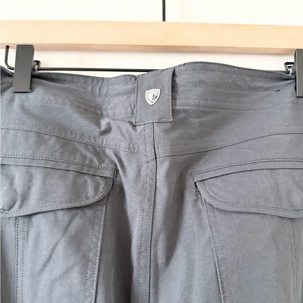 KÜHL Freeflex Roll Up Pant in Dark Gray Size 12 Regular - Picture 6 of 8